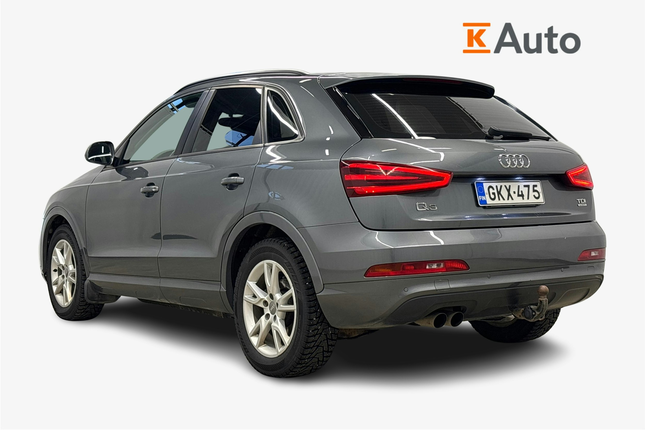 harmaa Audi Q3 2014 kuva 2.