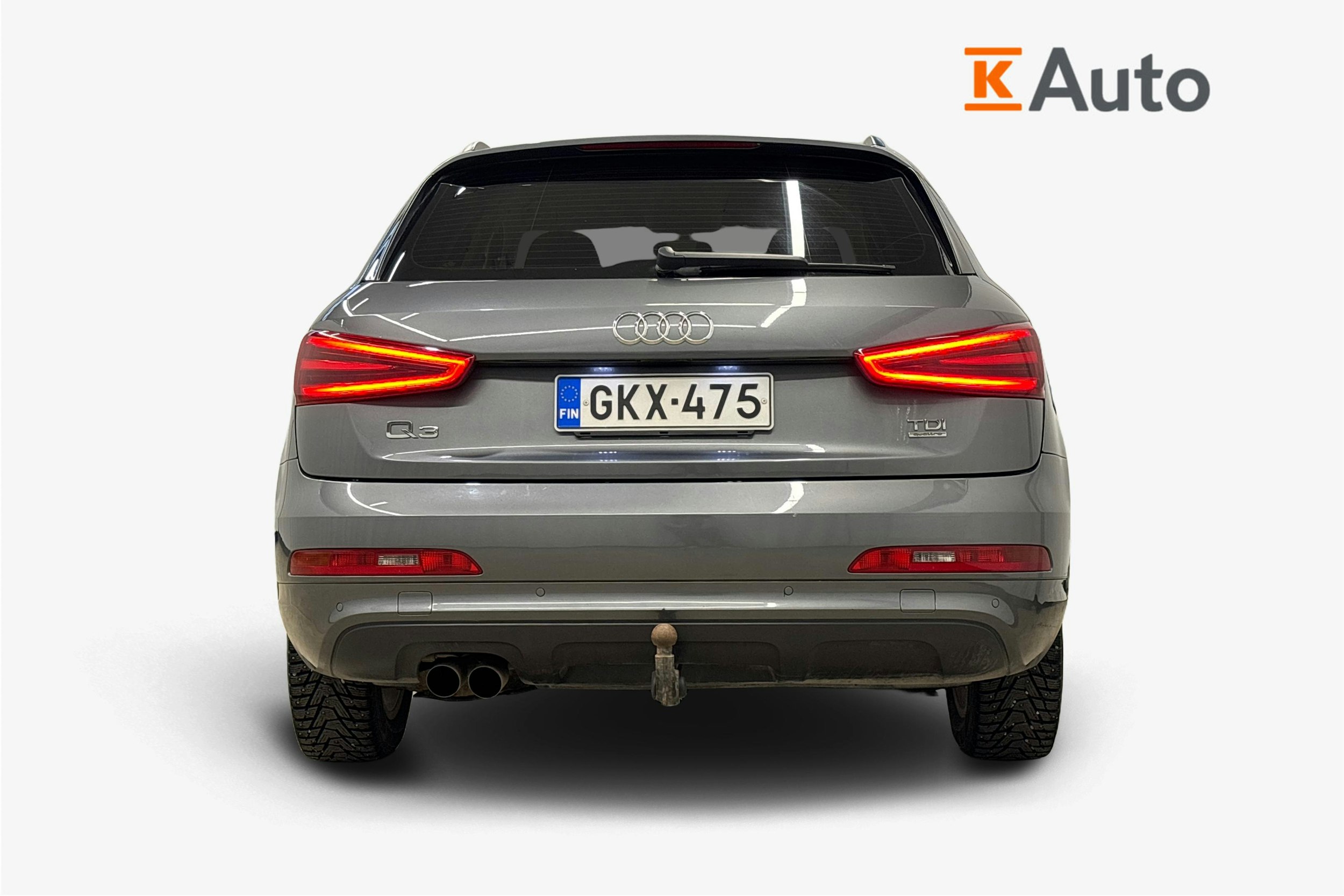harmaa Audi Q3 2014 kuva 3.