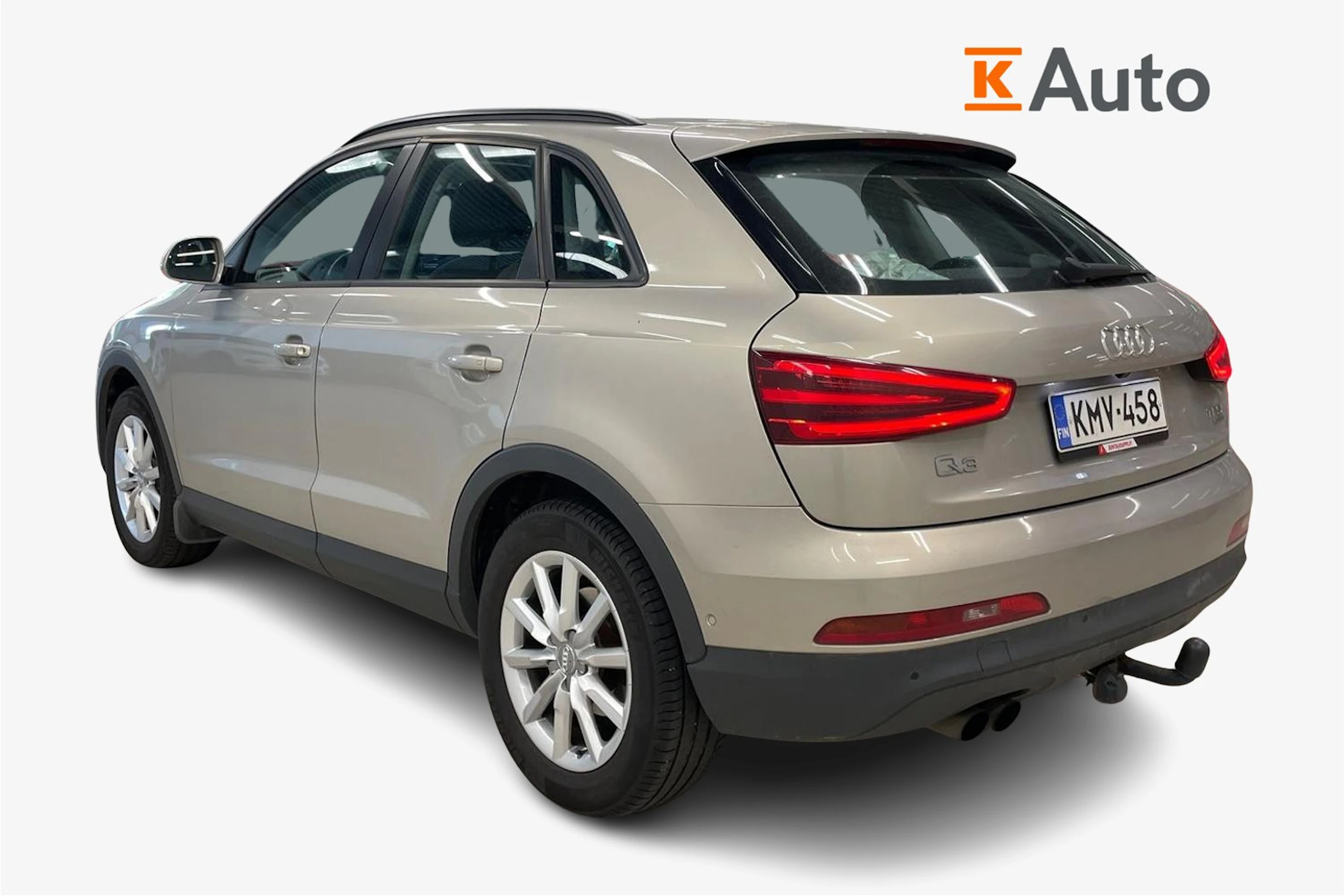 Ruskea (beige) Audi Q3 2014 kuva 2.