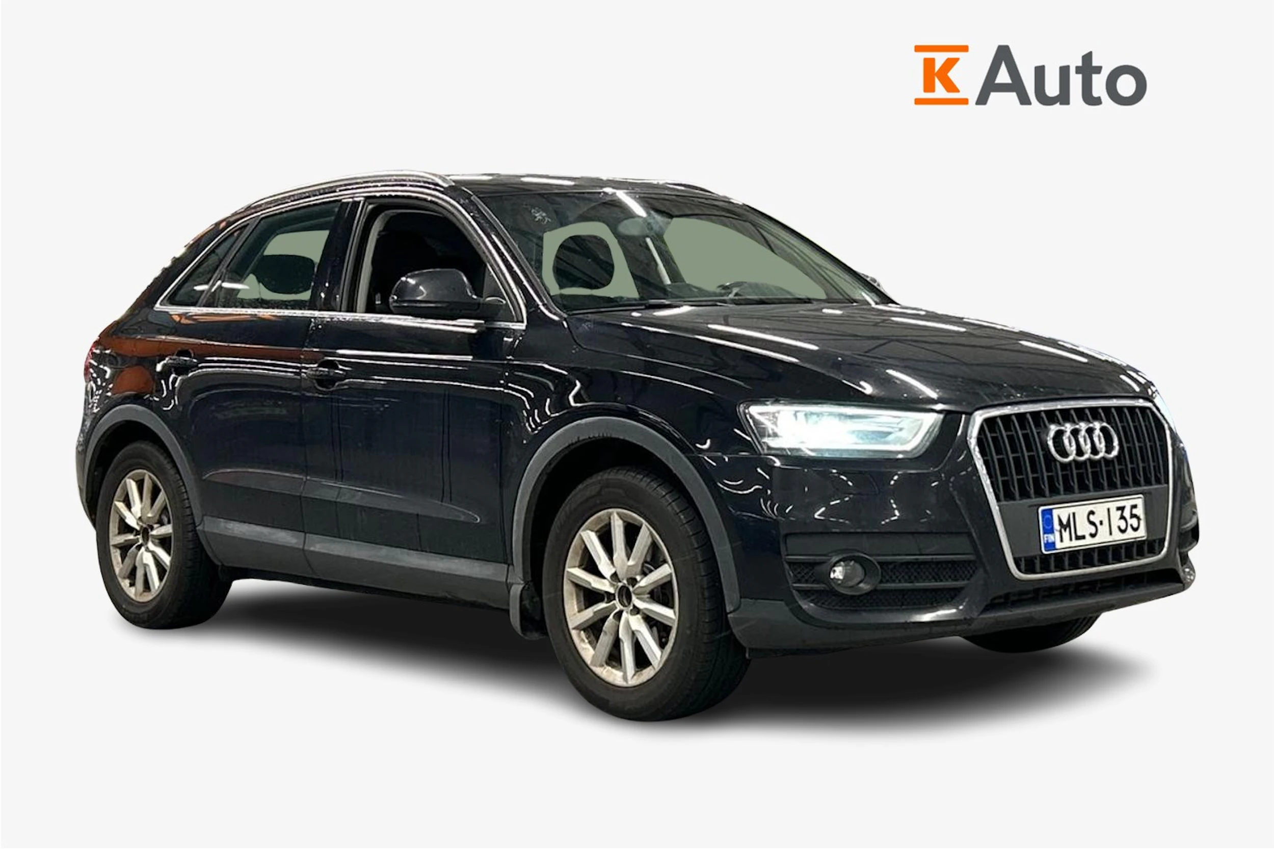 musta Audi Q3 2014 kuva 1.