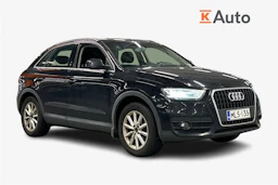 musta Audi Q3 2014 kuva 1.