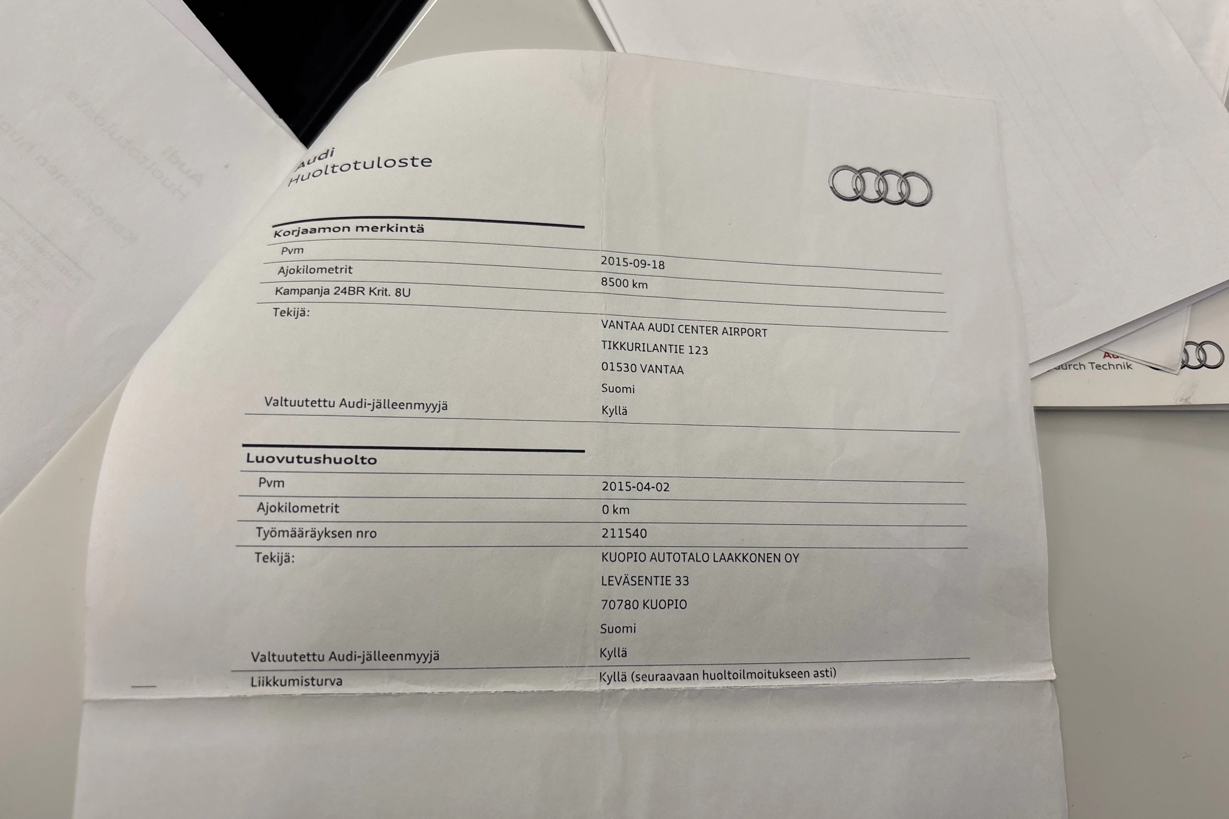 valkoinen Audi Q3 2015 kuva 27.