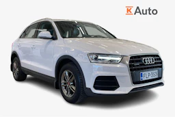 valkoinen Audi Q3 2015 kuva 1.