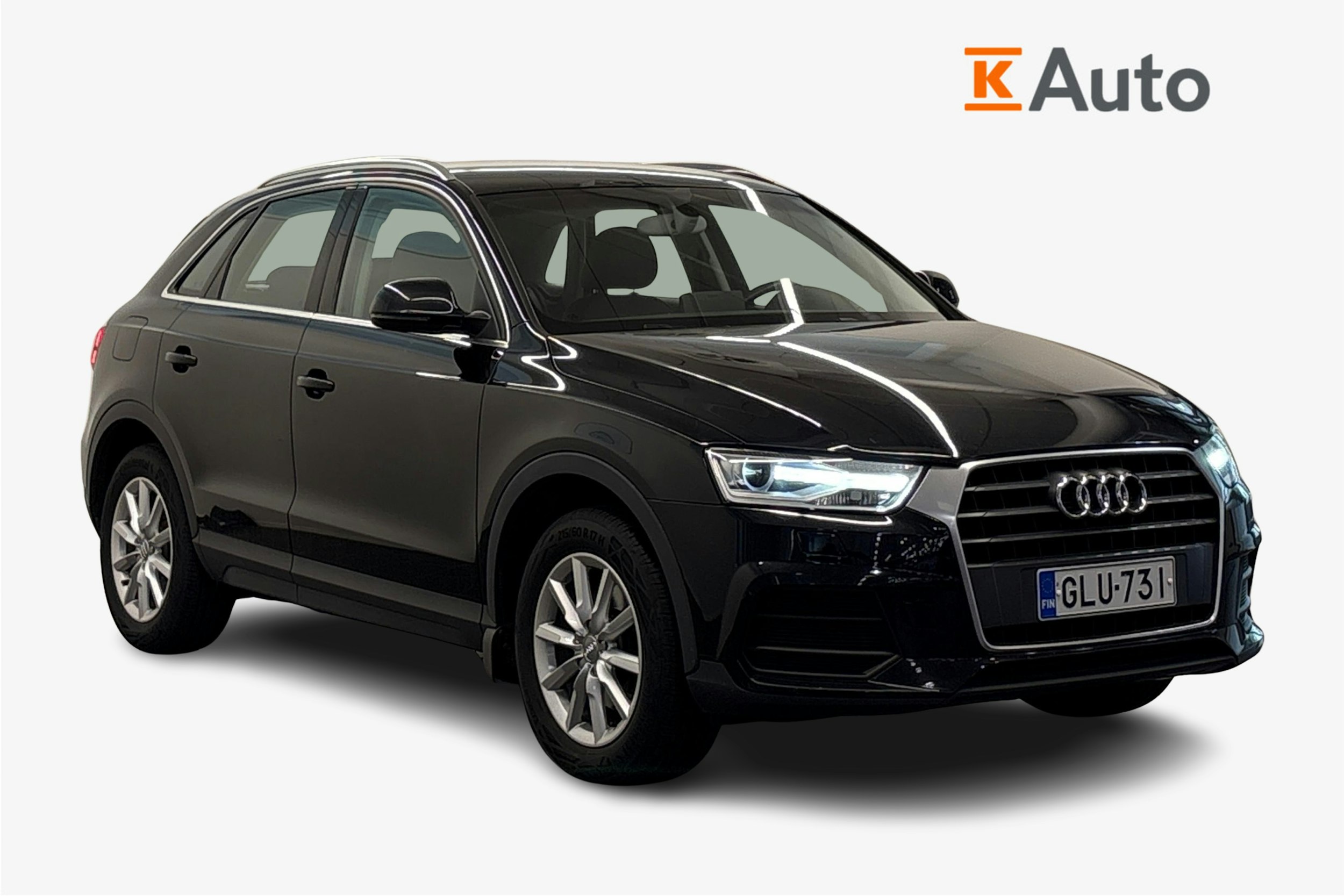 Musta Audi Q3 2015 kuva 1.