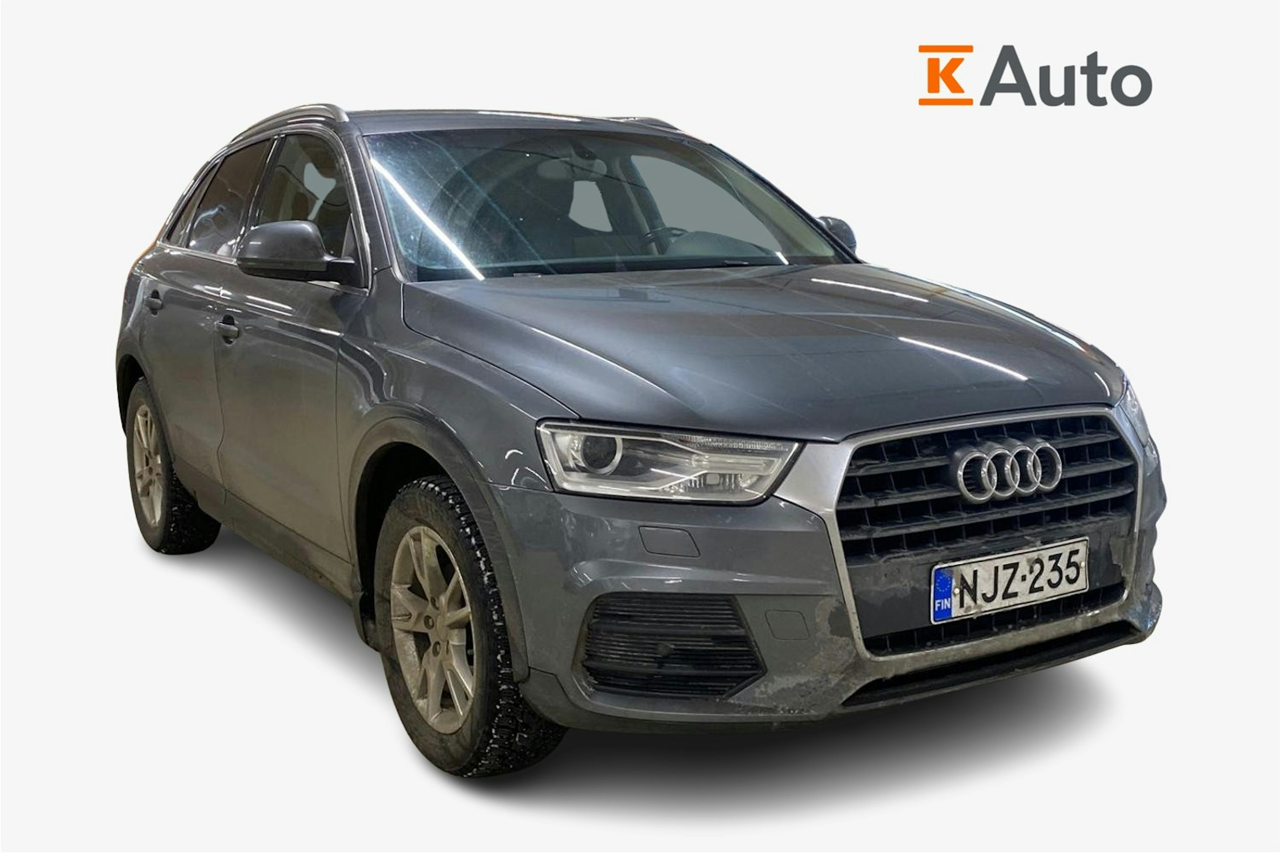 harmaa Audi Q3 2015 kuva 1.