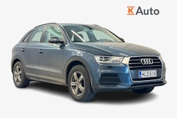 sininen Audi Q3 2015 kuva 1.
