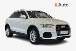 Valkoinen Audi Q3 2015 kuva 1.