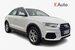 valkoinen Audi Q3 2016 kuva 1.