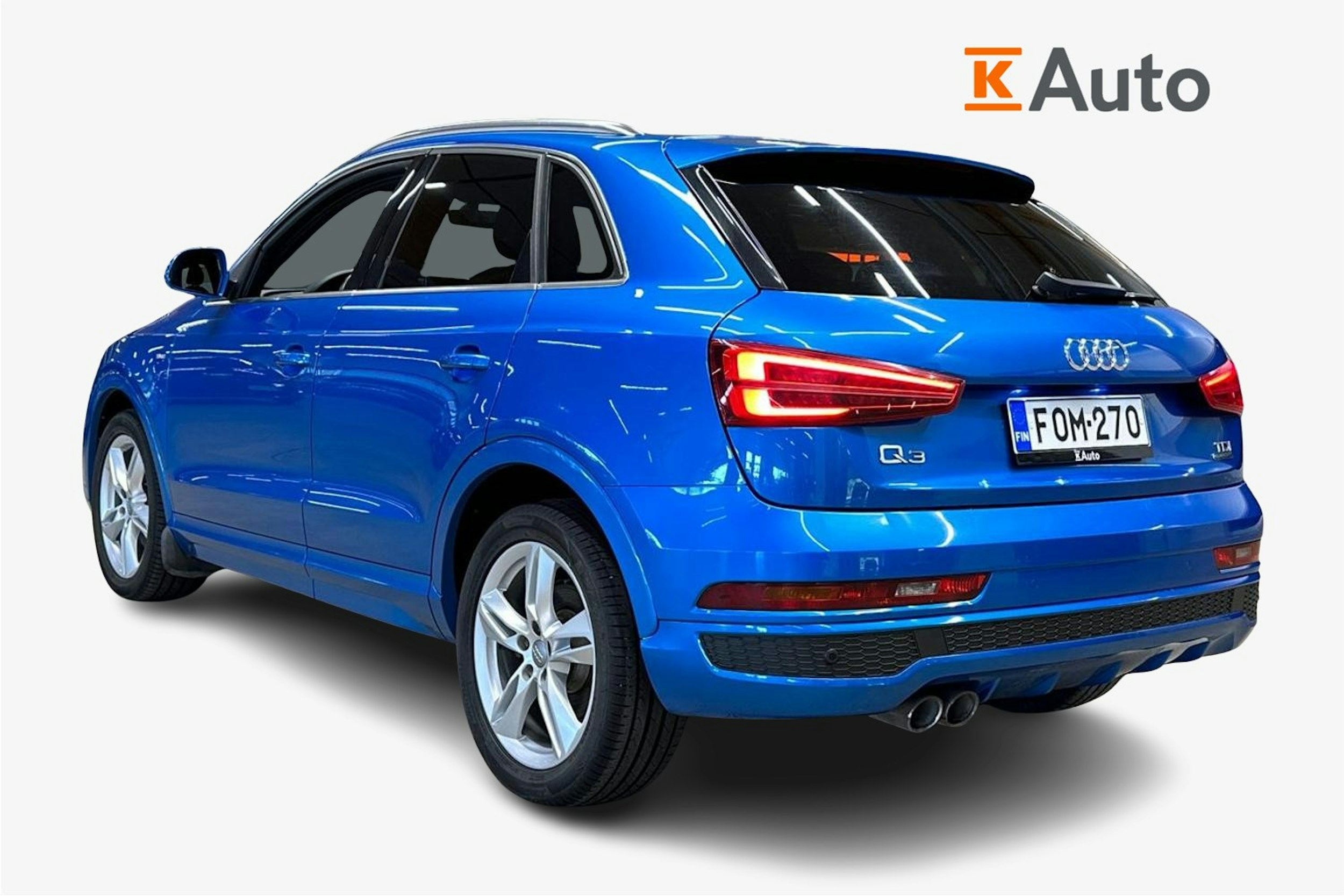 met. sininen Audi Q3 2017 kuva 2.
