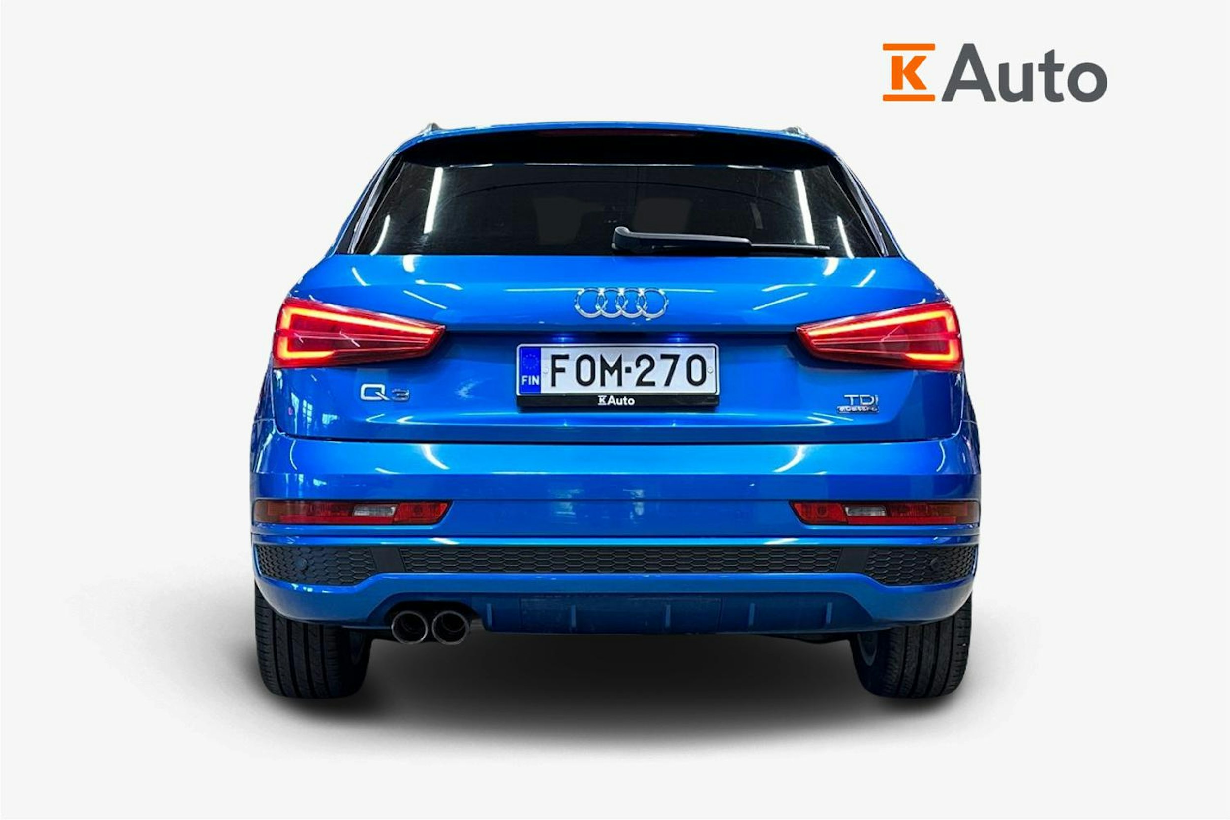 met. sininen Audi Q3 2017 kuva 3.
