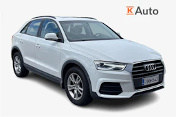 valkoinen Audi Q3 2017 kuva 1.