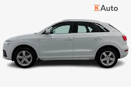 Valkoinen Audi Q3 2017 kuva 5.