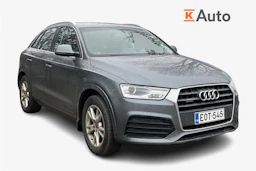 Harmaa Audi Q3 2018 kuva 1.