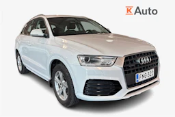 valkoinen Audi Q3 2018 kuva 1.