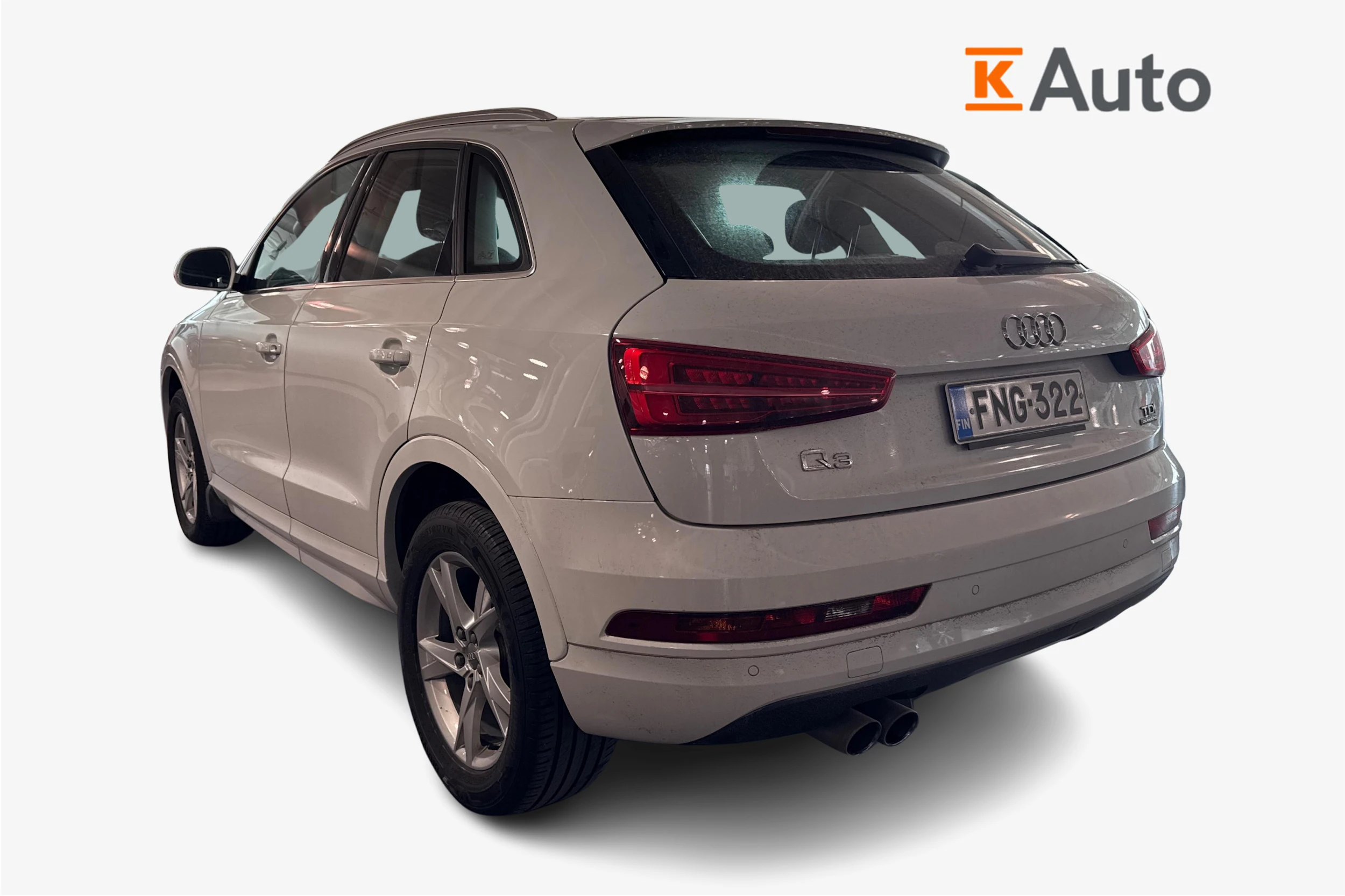 valkoinen Audi Q3 2018 kuva 2.