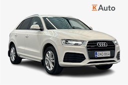 valkoinen Audi Q3 2018 kuva 1.