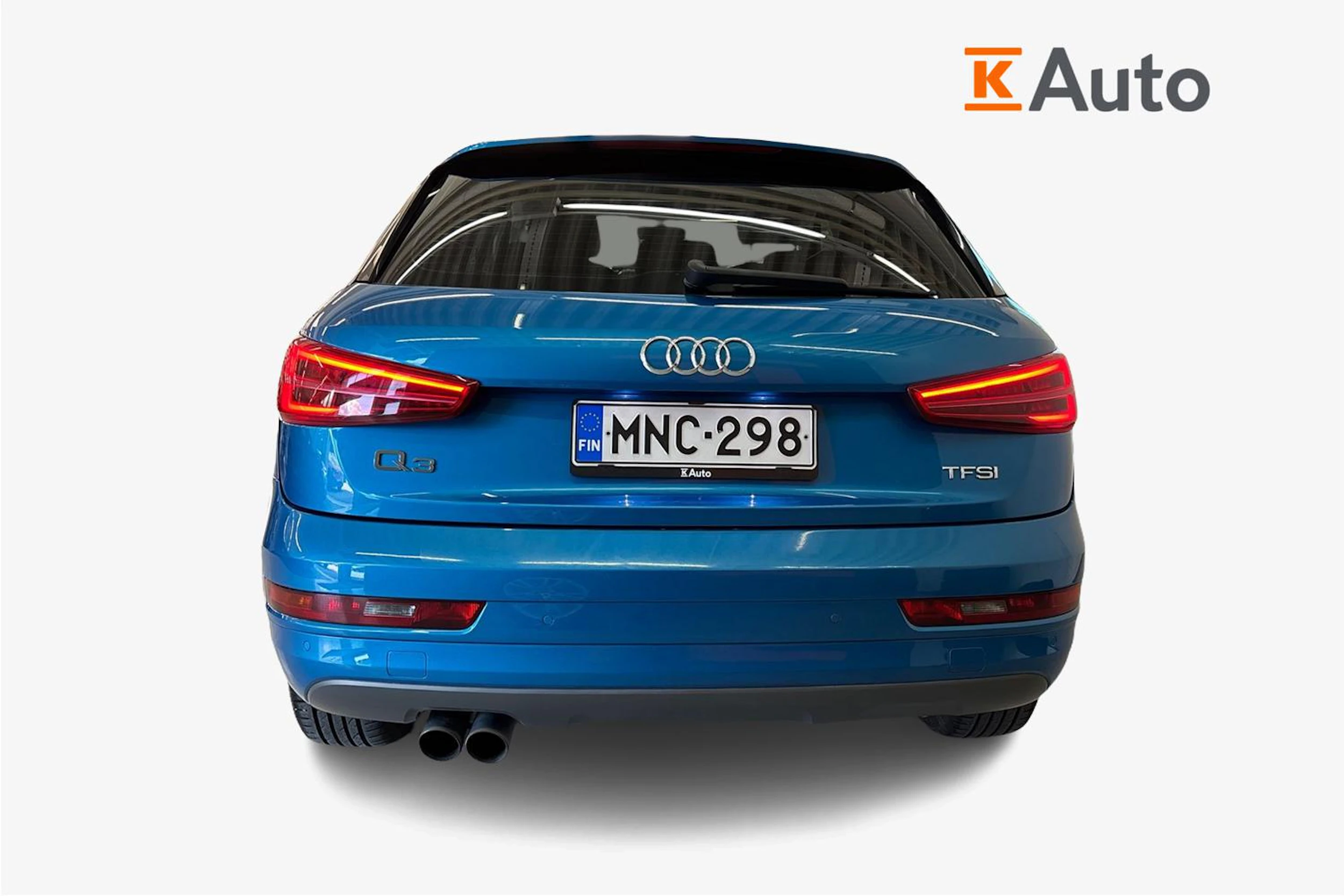 Sininen Audi Q3 2018 kuva 3.