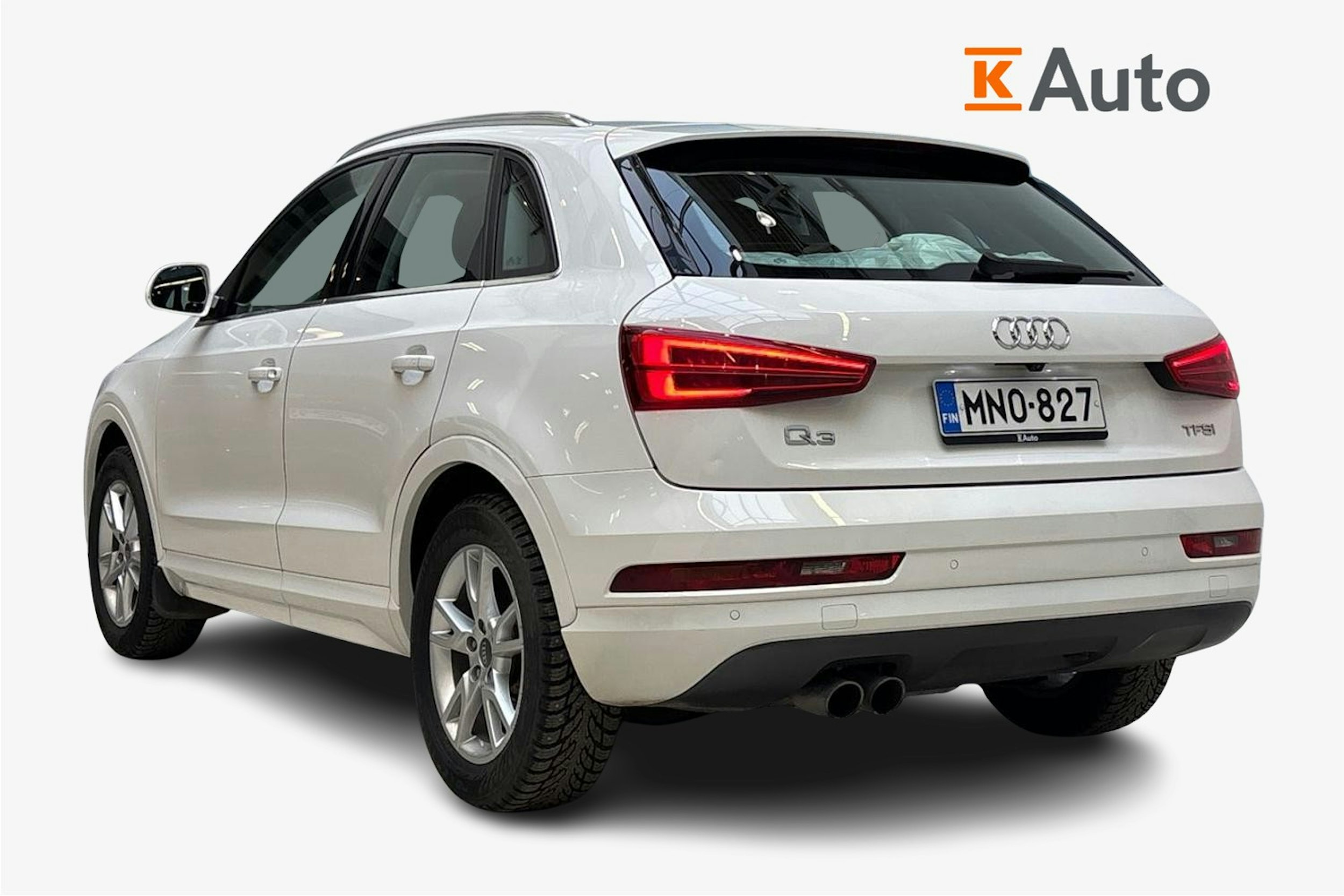 valkoinen Audi Q3 2018 kuva 2.
