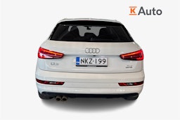 Valkoinen Audi Q3 2018 kuva 3.