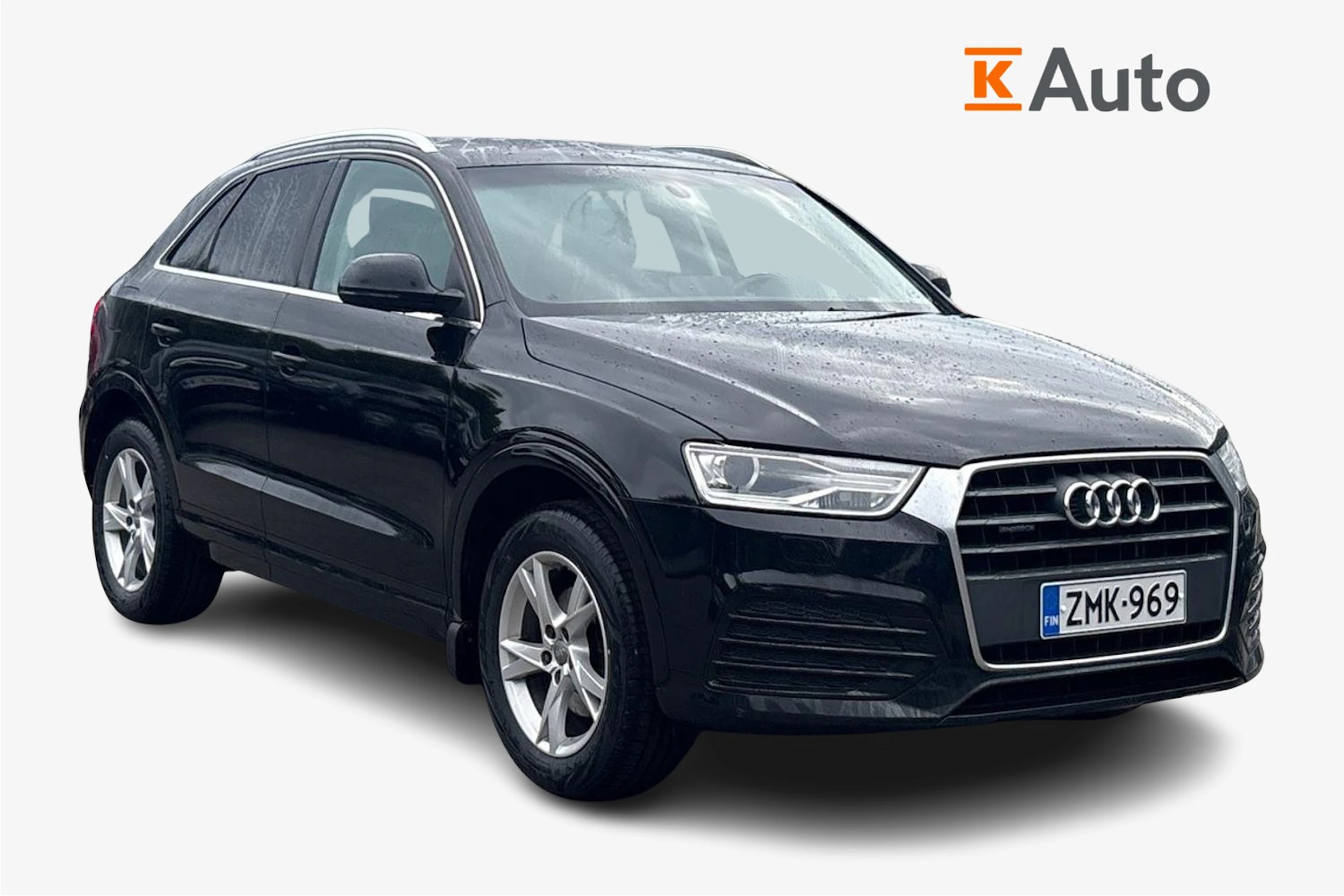musta Audi Q3 2018 kuva 1.