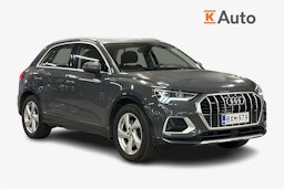 Harmaa Audi Q3 2019 kuva 1.
