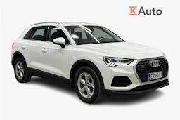 valkoinen Audi Q3 2019 kuva 1.