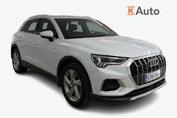 valkoinen Audi Q3 2019 kuva 1.
