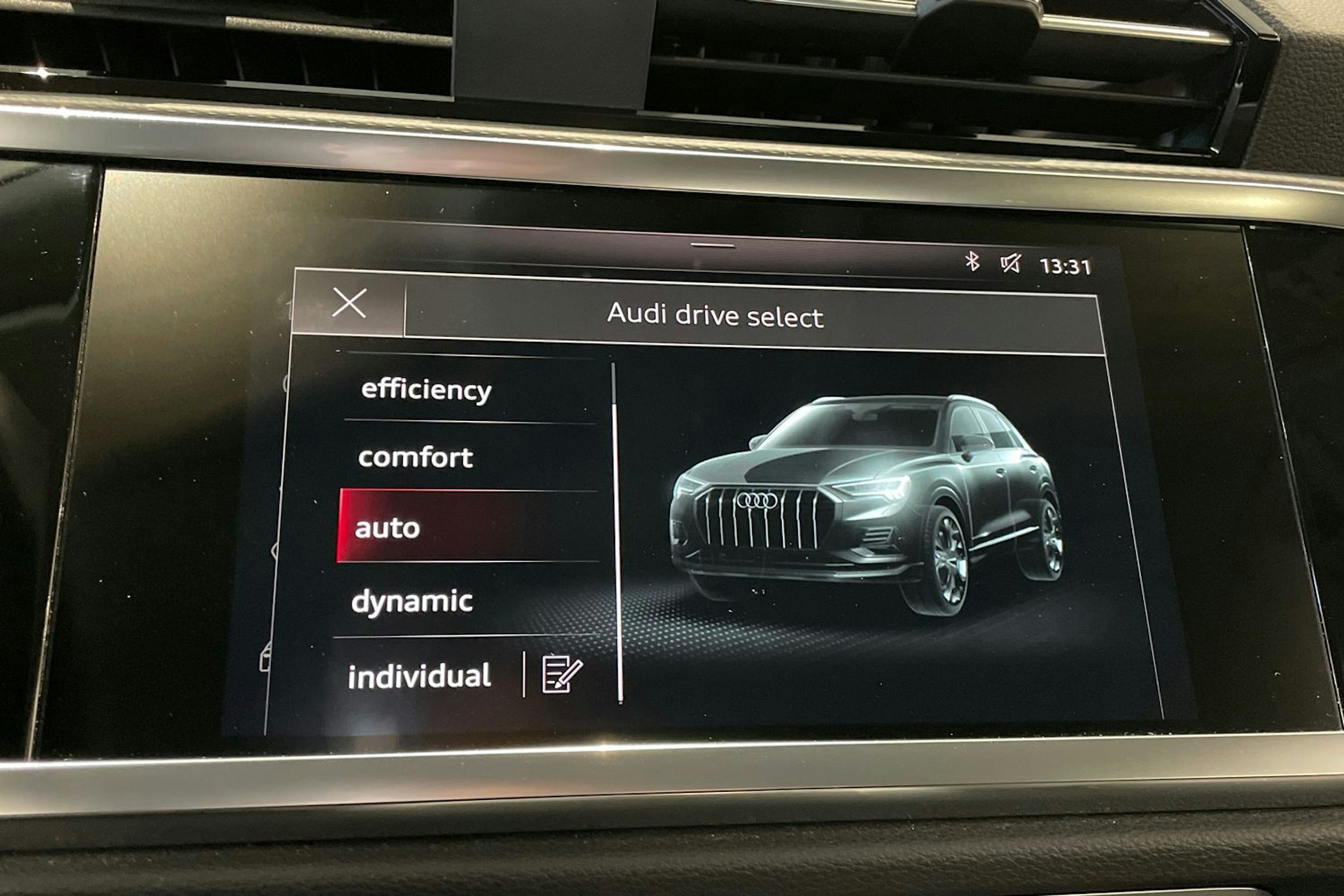 Sininen Audi Q3 2019 kuva 23.