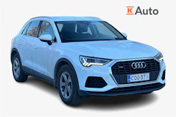 valkoinen Audi Q3 2020 kuva 1.