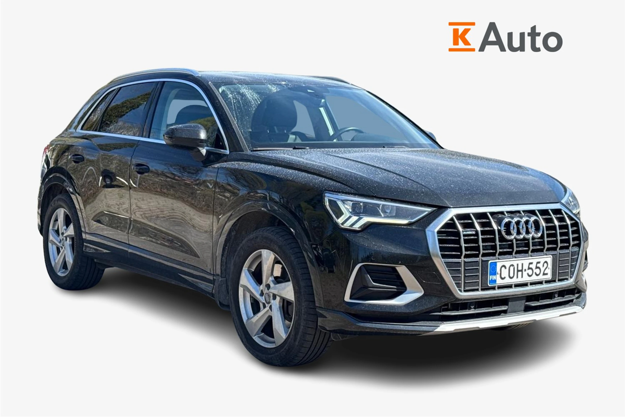 Musta Audi Q3 2020 kuva 1.