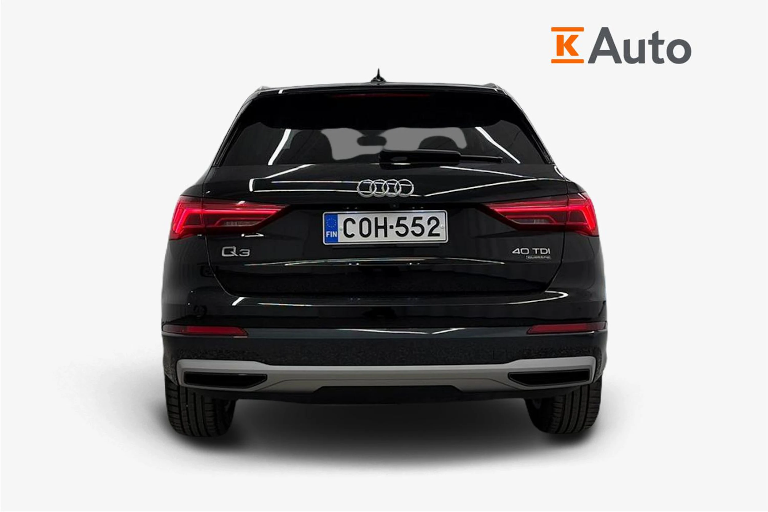 Musta Audi Q3 2020 kuva 4.