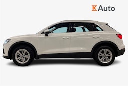 valkoinen Audi Q3 2020 kuva 6.
