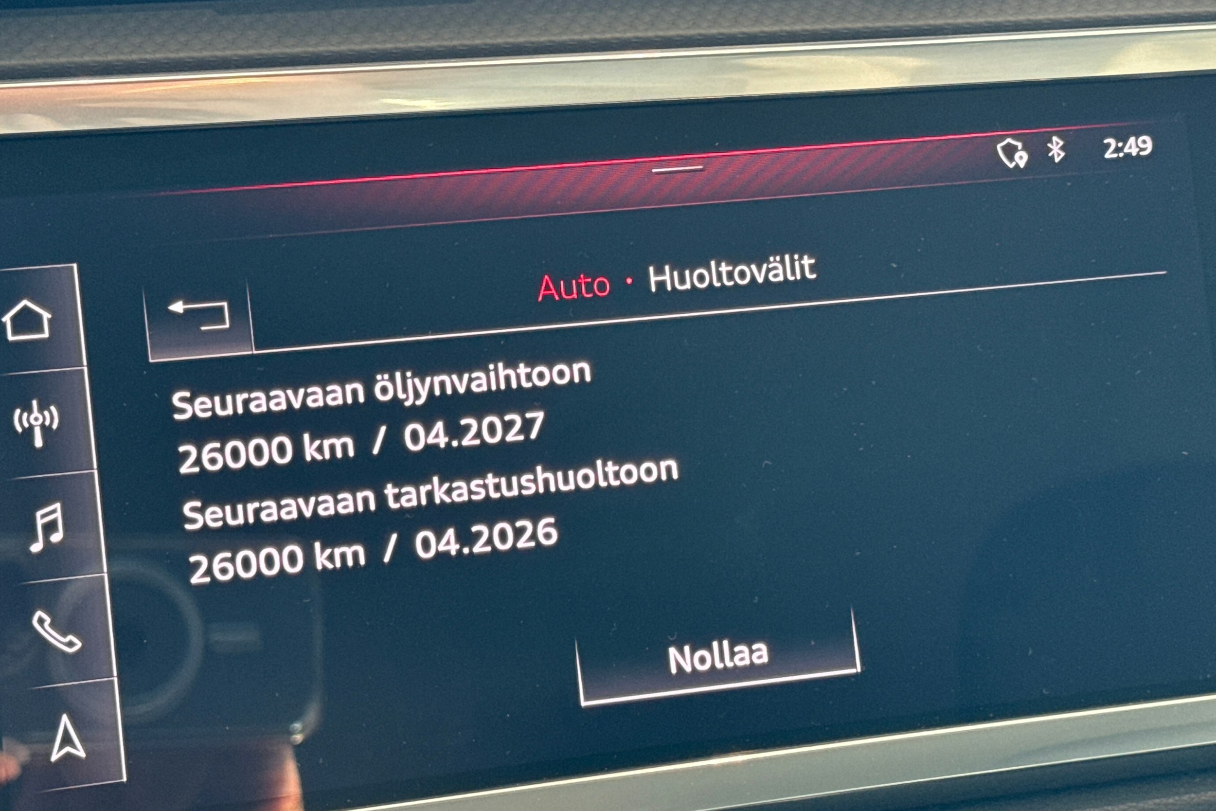 Valkoinen Audi Q3 2020 kuva 13.