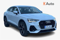 valkoinen Audi Q3 2020 kuva 1.