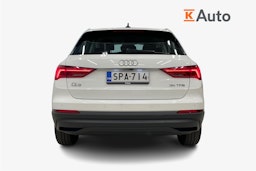 Valkoinen Audi Q3 2020 kuva 3.