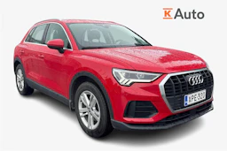 punainen Audi Q3 2020 kuva 1.
