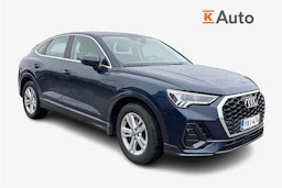 harmaa Audi Q3 2020 kuva 1.