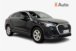 musta Audi Q3 2020 kuva 1.