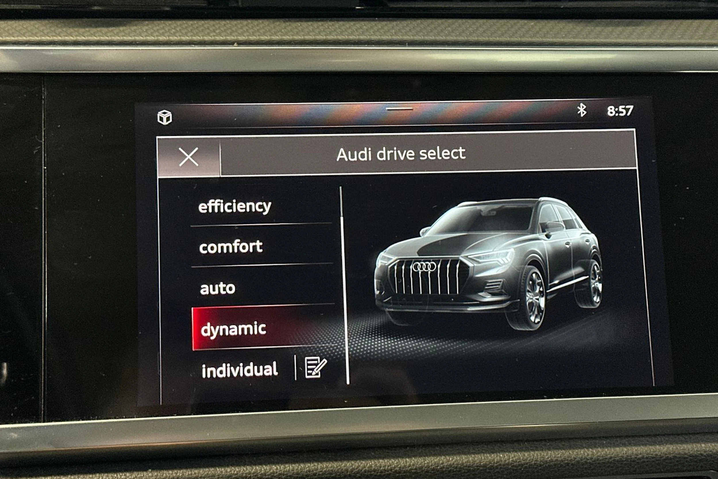 harmaa Audi Q3 2020 kuva 24.