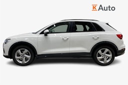 valkoinen Audi Q3 2021 kuva 6.