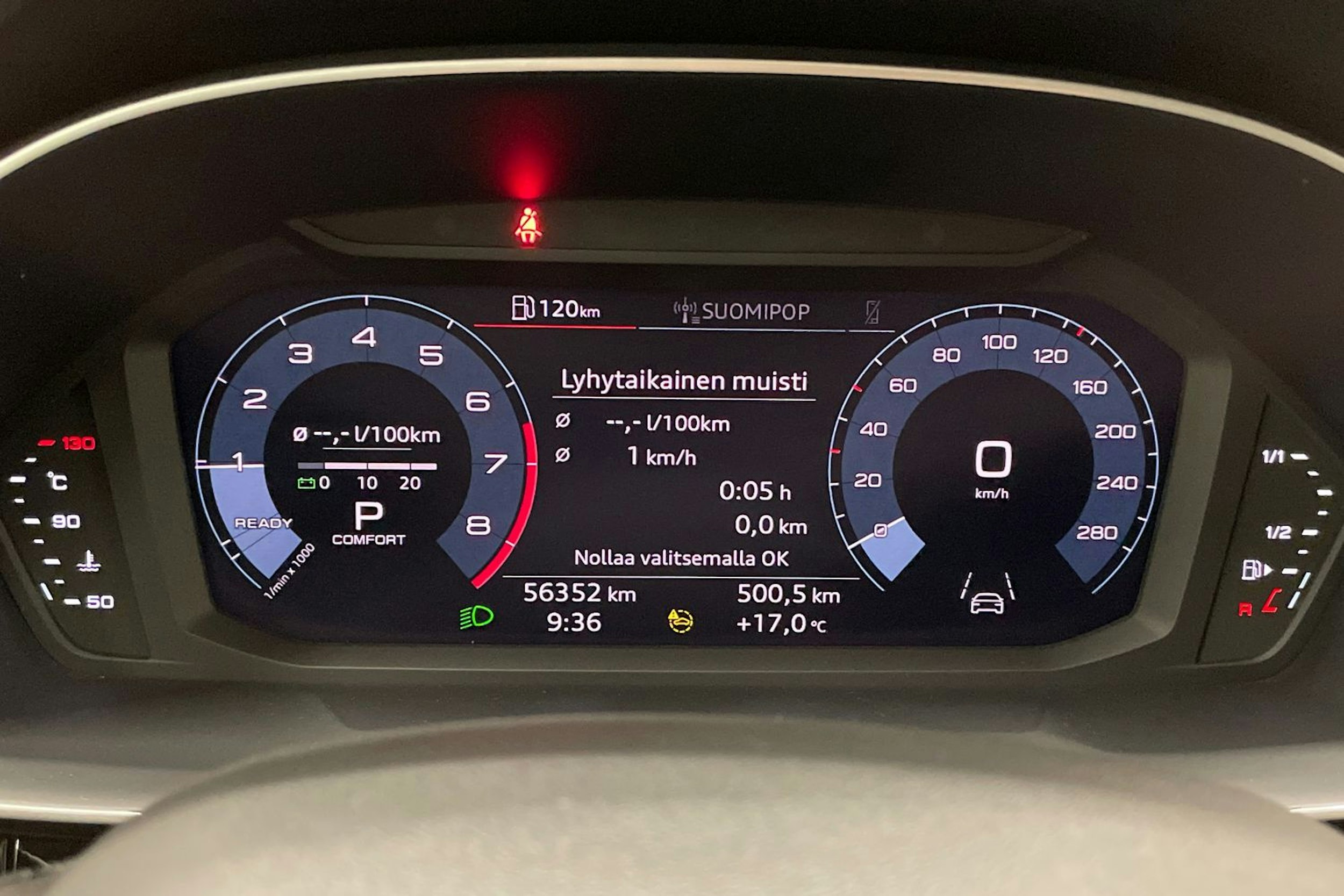 valkoinen Audi Q3 2021 kuva 16.