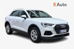 valkoinen Audi Q3 2021 kuva 1.