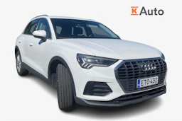 valkoinen Audi Q3 2021 kuva 1.