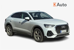valkoinen Audi Q3 2021 kuva 1.