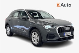 harmaa Audi Q3 2021 kuva 1.