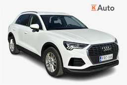valkoinen Audi Q3 2021 kuva 1.