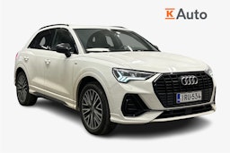 valkoinen Audi Q3 2021 kuva 1.