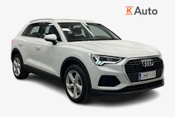 valkoinen Audi Q3 2021 kuva 1.
