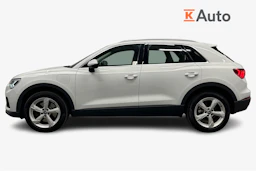 valkoinen Audi Q3 2021 kuva 7.