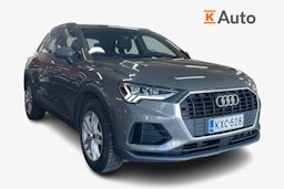 Harmaa Audi Q3 2021 kuva 1.